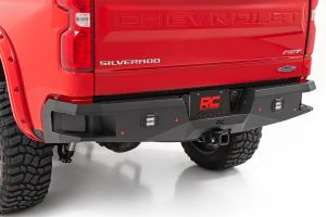 rough country rear led bumper for 2019 2024 chevy silverado 1500 2wd/4wd 10758