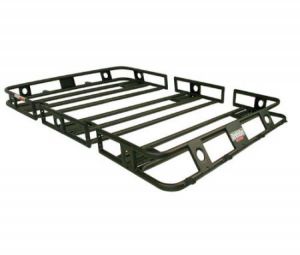 smittybilt defender series roof rack basket 5.5' x 5' one piece welded 55504 sku: sb 55504