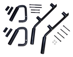 rt off road steel black grab handle kit for 07 18 jeep wrangler,2018 jeep wrangler jk rt27063